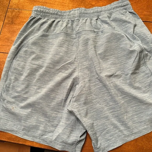 lululemon athletica Gray and Blue Athletic Shorts - Picture 3 of 3
